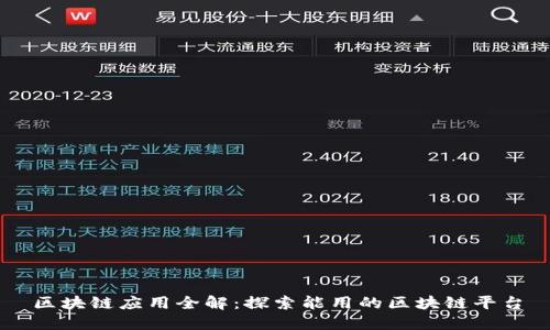 区块链应用全解：探索能用的区块链平台